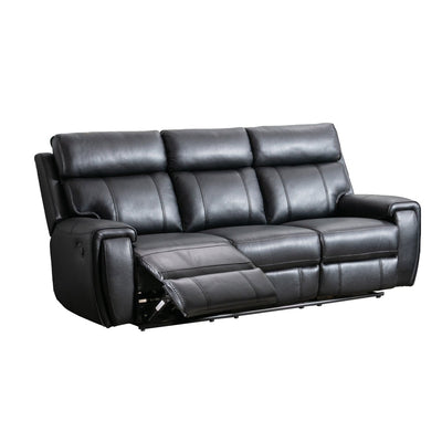 Carnegie Black Reclining Sofa - MA-99937BLK-3