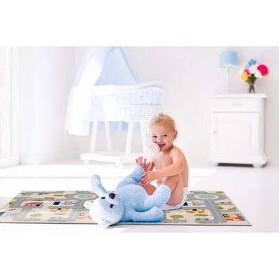 5' x 6' Yokina Critters Reversible Waterproof Baby Playmat - VI-YOK-56-CRITTERS