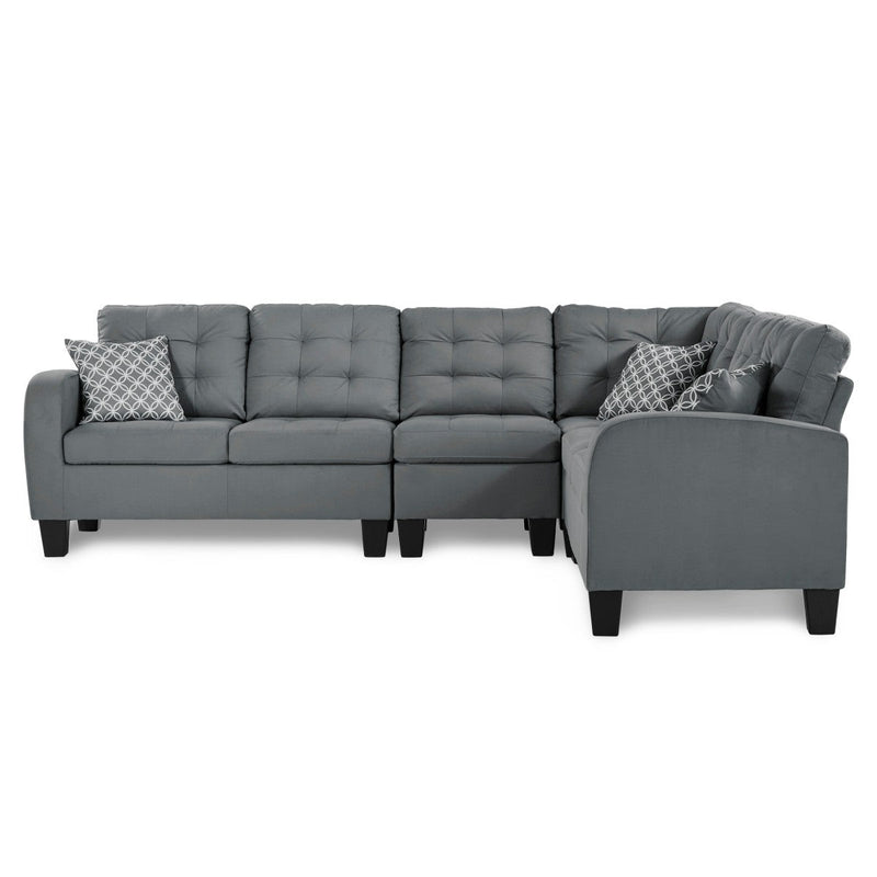 Sinclair Collection Reversible Sectional - MA-8202GRYSS