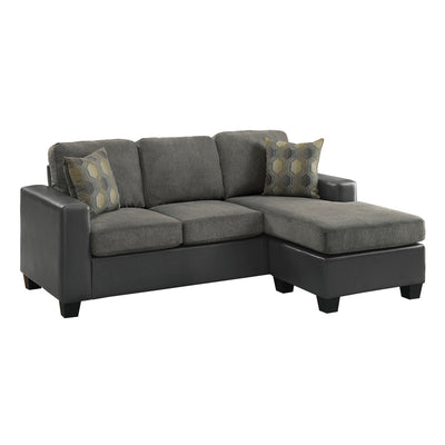 Slater Grey Reversible Sofa Chaise - MA-8401GY-3SC