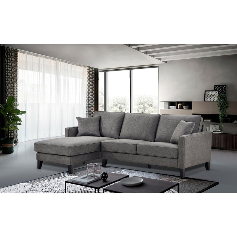 Randall Sectional with Left Side Chaise - MA-99007GRYSSL