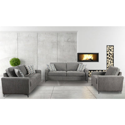 Hudson Collection Sofa with 2 Pillows - MA-9049GPH-3