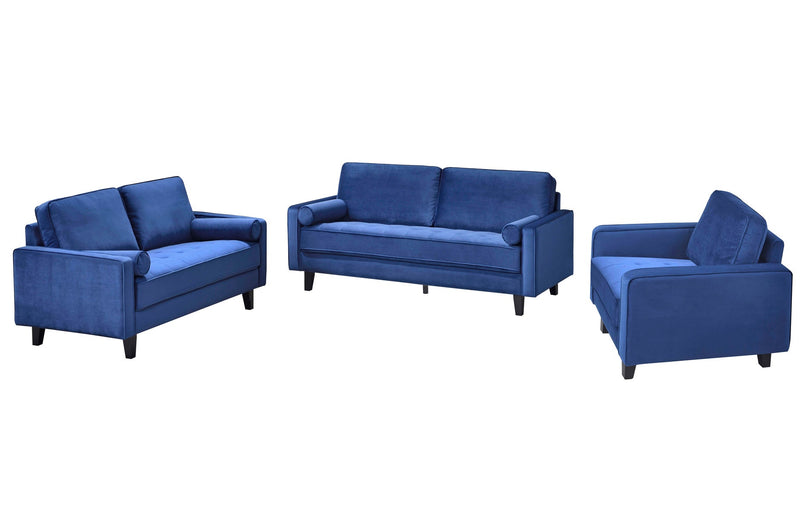 Toulouse Blue Collection Living Set - MA-99003BLUSLC