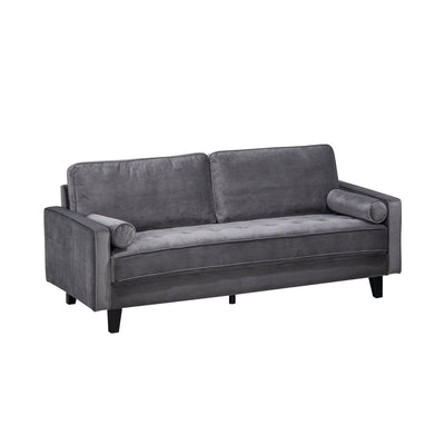 Toulouse Collection Sofa Charcoal Velvet - MA-99003CHR-3