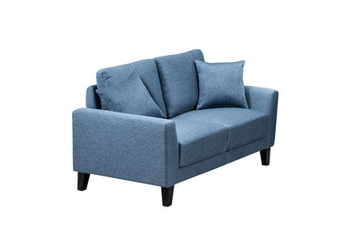 Britta Blue Sofa Set - MA-99010BLUSLC