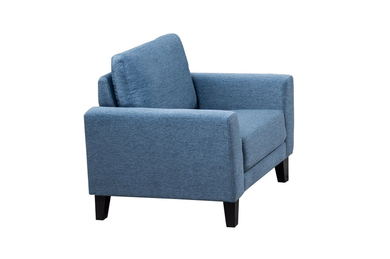 Britta Blue Sofa Set - MA-99010BLUSLC