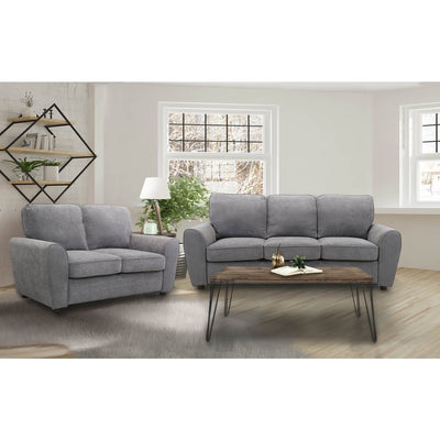 Bethany Collection Sofa Grey Fabric - MA-99511GRY-3