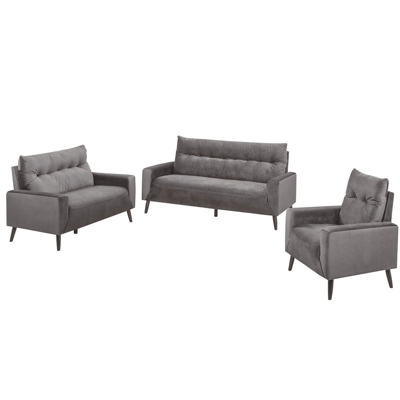 Veronica Collection Sofa Charcoal Grey - MA-99913CHR-3