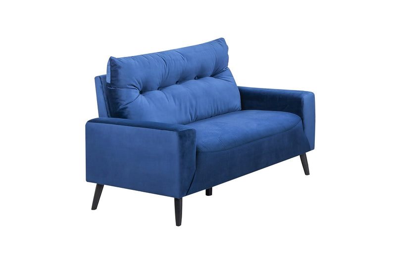 Veronica Blue Collection Living Set - MA-99913NAVSLC