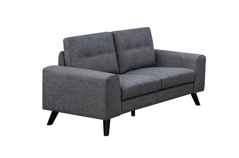 Evelyn Mid-Century Grey Living Set - MA-99947GRYSLC