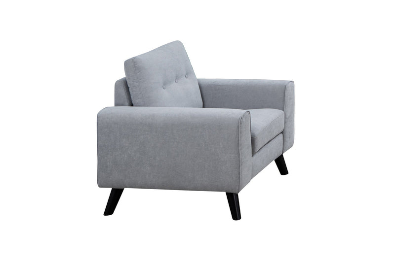 Evelyn Mid-Century Light Grey Living Set - MA-99947LGRYSLC