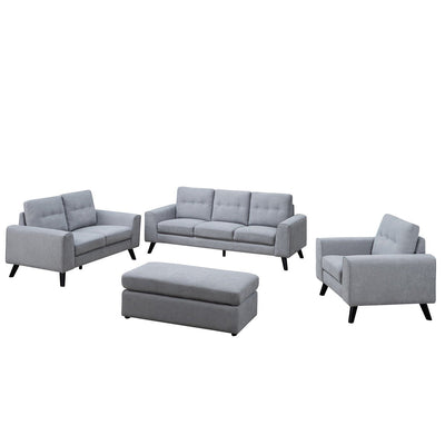 Evelyn Collection Sofa - MA-99947LGY-3