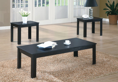 Table Set - 3Pcs Set / Black - I 7840P