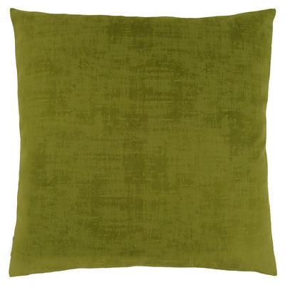 Pillow - 18"X 18" / Lime Green Brushed Velvet / 1Pc - I 9244