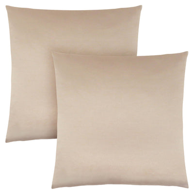 Oreiller - 18"X 18" / Satin doré / 2Pcs