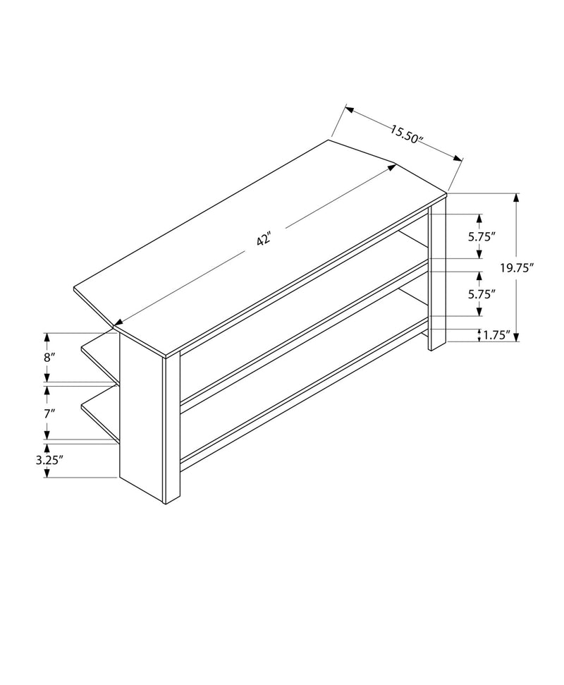 Tv Stand - 42"L / Cherry Corner - I 2554