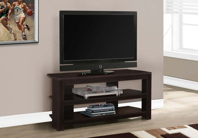 42"L Cappuccino Corner Tv Stand - I 2568