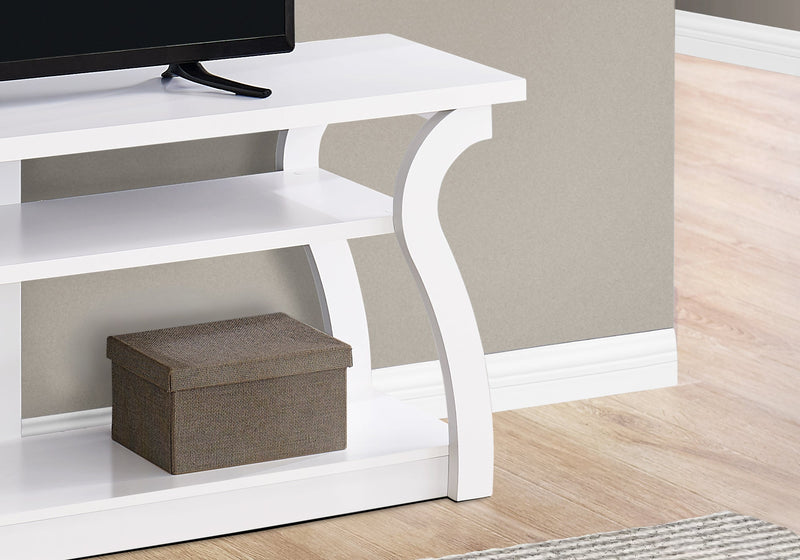 Tv Stand - 60"L / White - I 2665