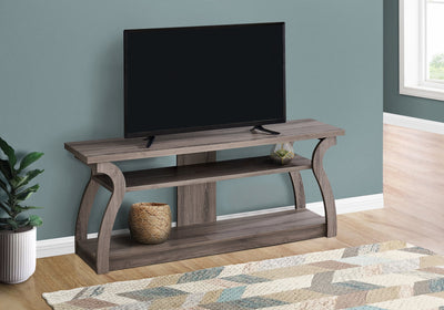 Tv Stand - 60"L / Dark Taupe - I 2666