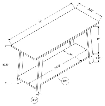 42"L Cappuccino Tv Stand - I 2735