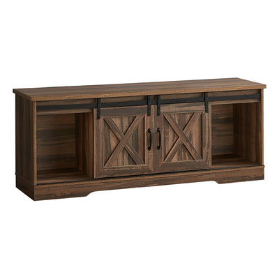 Tv Stand - 60"L / Brown Reclaimed-Look / 2 Sliding Doors - I 2748