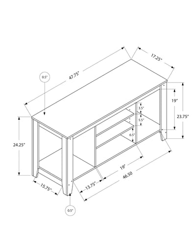 Tv Stand - 48"L / Brown Oak - I 3567