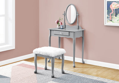 Vanity Set - 2Pcs Set / Grey - I 3182